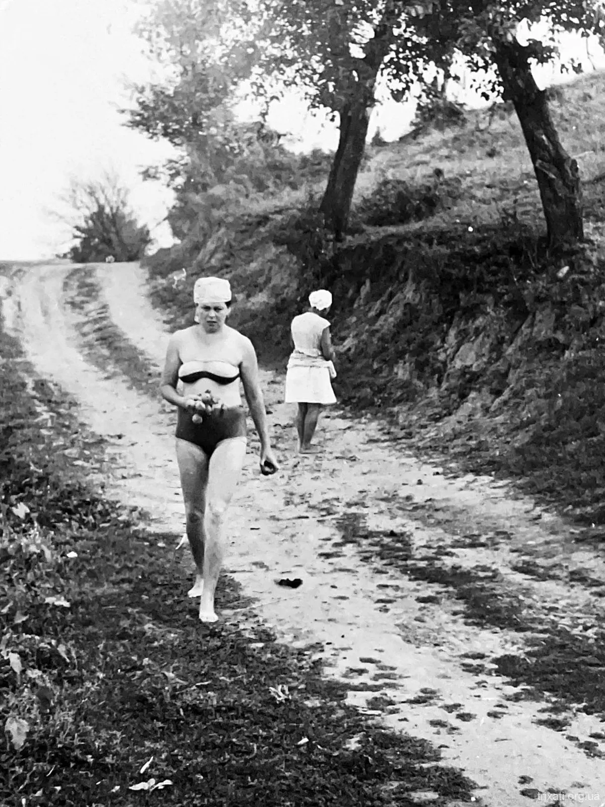 1968 рік. Дорога до пляжу від будок