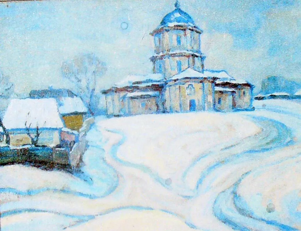 Церква в Седневі к.о. 1970 р.