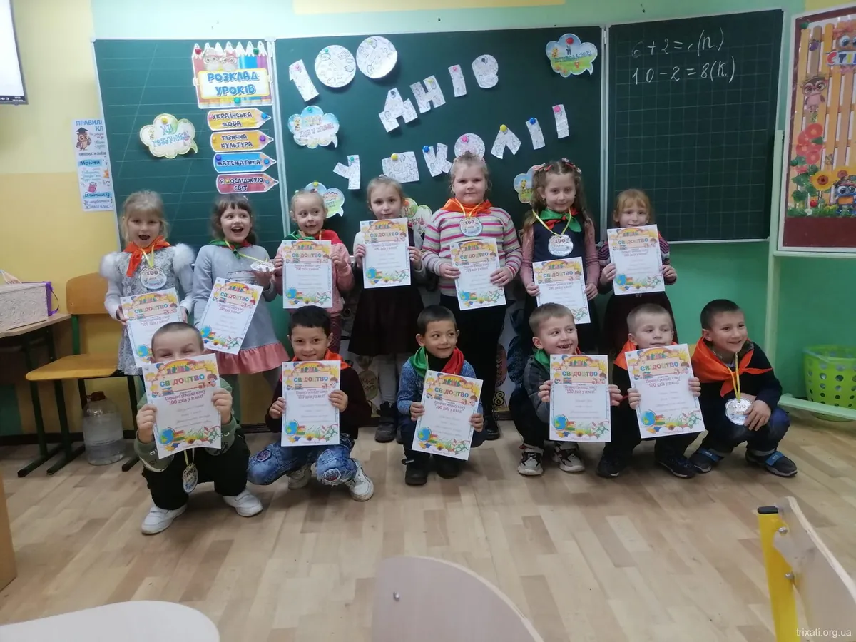 100 днів у школі
