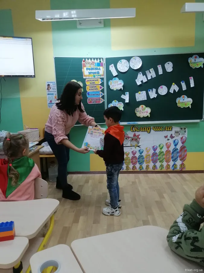 100 днів у школі