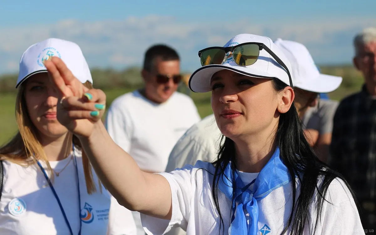 Ганна Босякова. Tryhutty International Kite Festival 2017