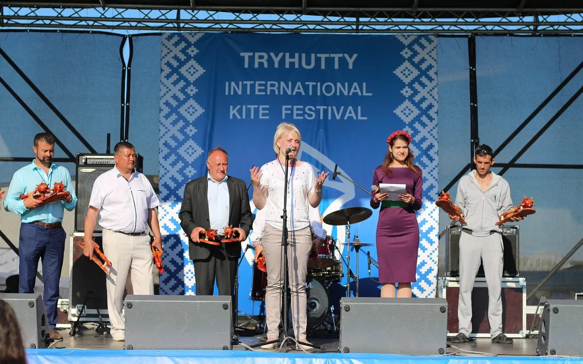 Тетяна Безмощук. Tryhutty International Kite Festival 2017