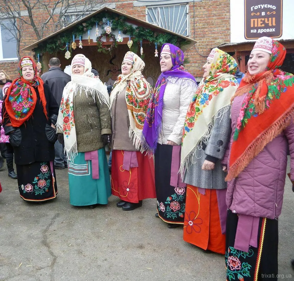 День Святого Миколая. Трихати у Сливино