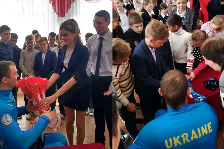 Зустріч учнів шкіл з Максимом Яровим