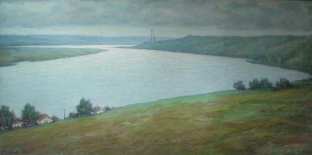 Картина художника Главчева 1964 р.