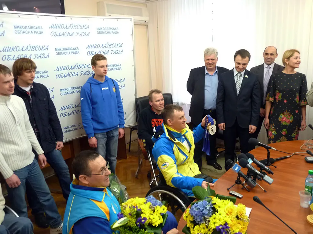 Зустріч Олімпійського чемпіона в Миколаєві