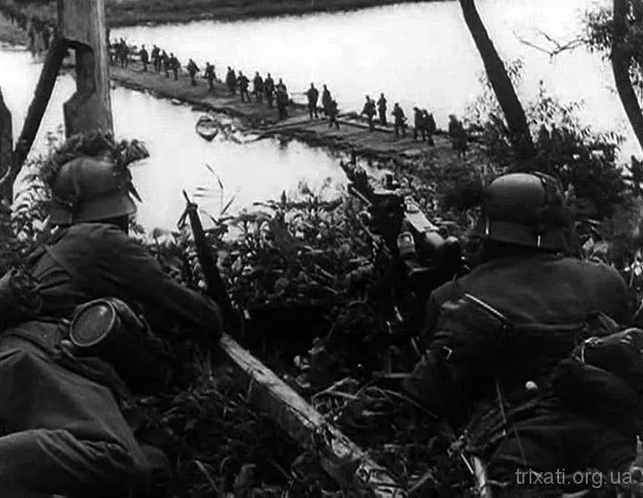 Переправа через Південний Буг на Горобчанській косі, 1941 рік
