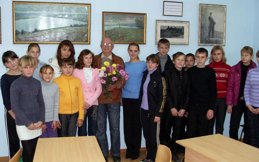 Главчев Микола Степанович зустрічається з учнями