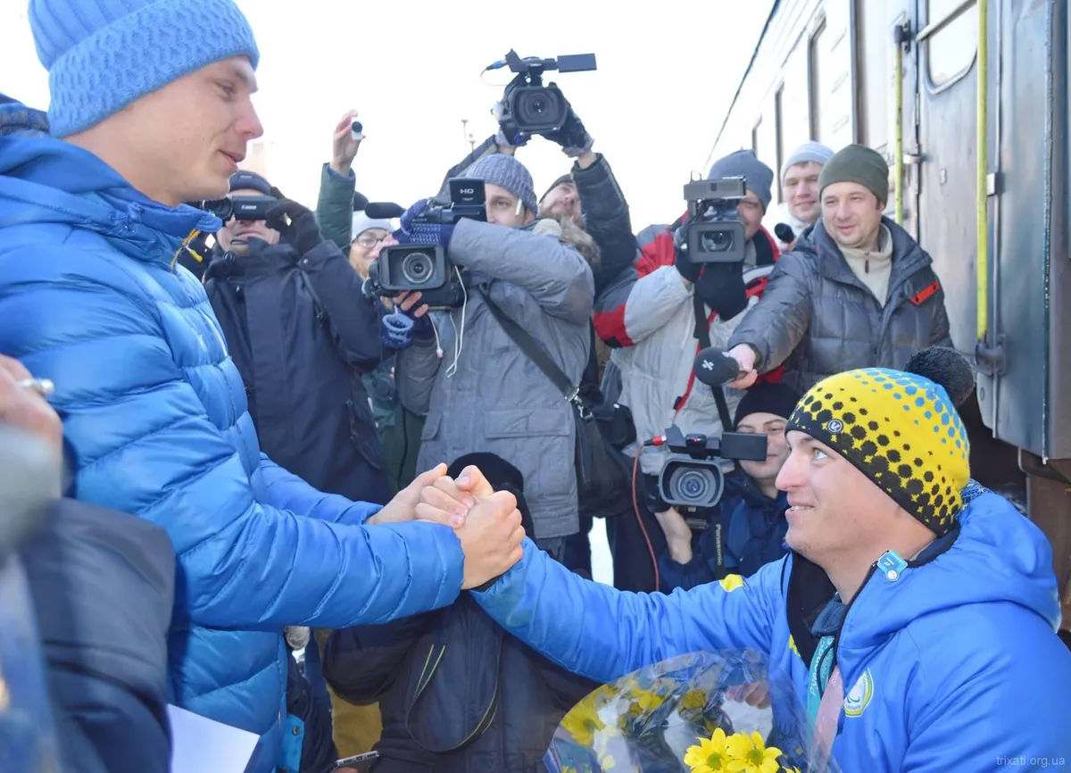 Земляки зустріли Максима Ярового